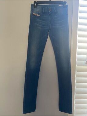 Diesel Livier Super Slim Legging Jeans in Blue